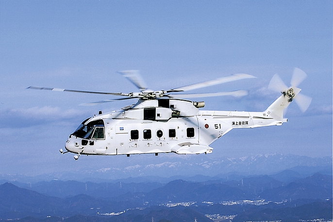 日本将采购具有机载防水雷能力的MCH-101直升机