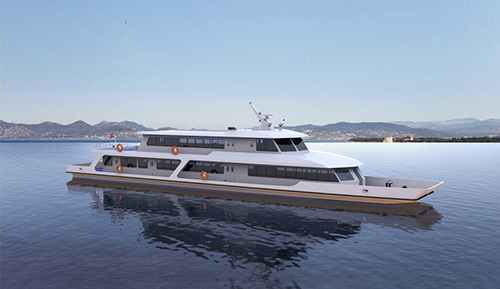 湖南Sunbird游艇 40-300客-G游览船用于娱乐
