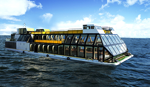 湖南Sunbird游艇 45米双体（电推）游览船可用于休闲吗？